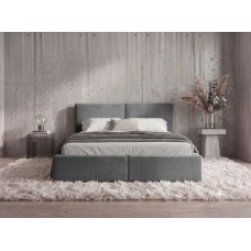 Gulta ar paceļamo mehānismu HILTON 160x200, grafīts